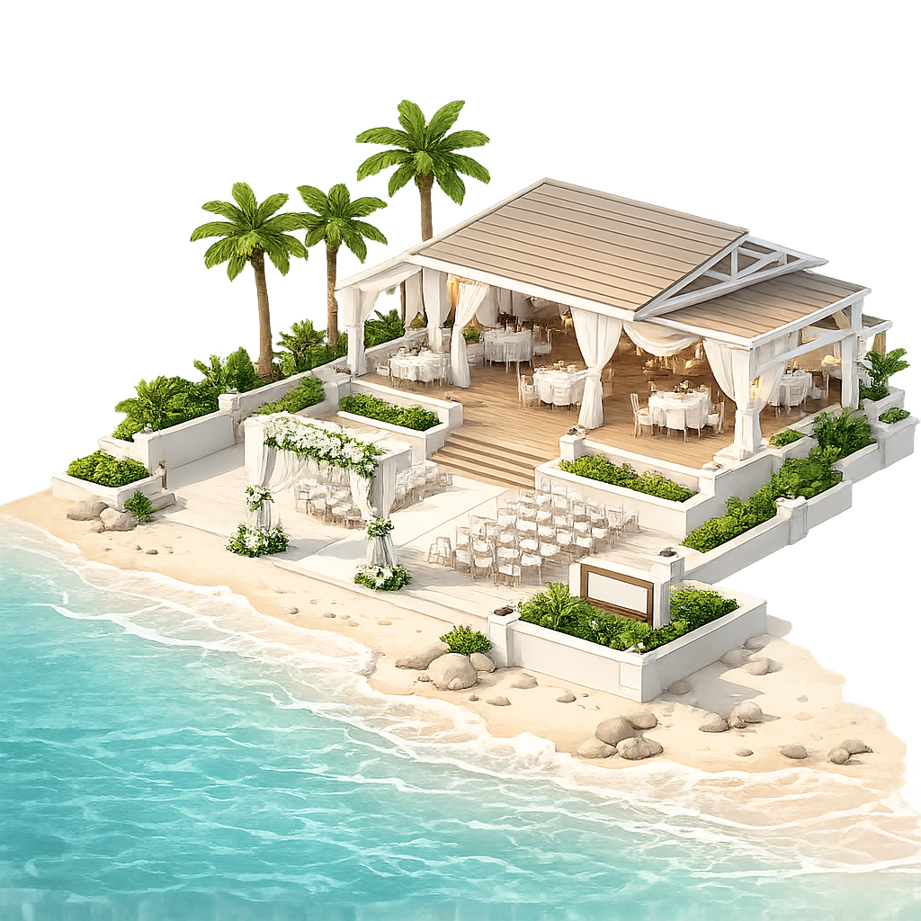 Event venue featured on a Drivehouse listing
